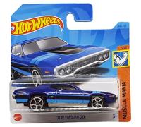 Hot Wheels - ´71 Plymouth GTX - Muscle Mania 7/10 - HKK91 - Short Card - Chrysler - Blue - Mattel 2023