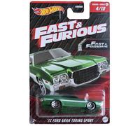 Hot Wheels '72 Ford Gran Torino Sport, Fast & Furious 4/10 [Green]