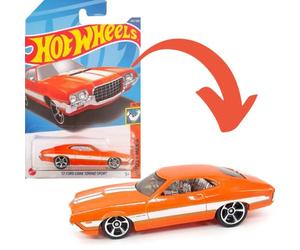 Hot Wheels '72 Ford Gran Torino Sport, Muscle Mania 10/10