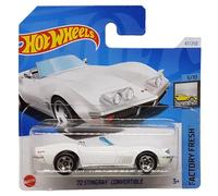 Hot Wheels - ´72 Stingray Convertible - Factory Fresh 5/10 - HTC50 - Short Card - GM - White - Mattel 2024-1:64