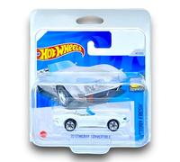 Hot Wheels '72 Stingray Convertible (White) 5/10 Factory Fresh - 2024-47/250 (Short Card) - COMES IN A KLAS CAR KEEPER SHORT CARD PROTECTOR CASE - HTC50