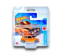 Hot Wheels '73 Honda Civic Custom (Orange) 8/10 HW J-Imports - 2023-117/250 (Short Card) - COMES IN A KLAS CAR KEEPER PROTECTIVE COLLECTORS CASE - HKK67
