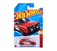 Hot Wheels '73 Honda Civic Custom, Red Racing Edition, Die-Cast Model Car, 1:64 Scale (short card)
