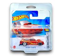 Hot Wheels '76 Chevy Chevette (Red) - 9/10 HW Drag Strip - 2023-197/250 (Short Card) - COMES IN A KLAS CAR KEEPER PROTECTOR COLLECTORS CASE - HKH35