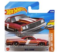 Hot Wheels - ´80 EL Camino - HW Hot Trucks 4/10 - HYW94 - Short Card - GM - Dark Red - Mattel 2025-1:64
