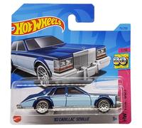 Hot Wheels - ´82 Cadillac Seville - HW The ´80s 7/10 - HKJ64 - Short Card - GM - Dark Blue Metallic - Mattel 2023