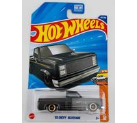 Hot Wheels '83 Chevy Silverado [Black] Hot Trucks 9/10, 157/250, 1:64 Scale Diecast Vehicle