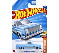 Hot Wheels '83 Chevy Silverado [Blue], Hot Trucks 9/10, 157/250, 1:64 Scale Diecast Vehicle