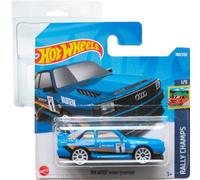 Hot Wheels '84 Audi Quattro Rally Champs 1/5 (180/250) HCX60 Blue 2024 + Protector Short Card Frikimonkey