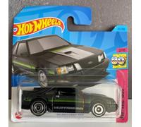 Hot Wheels - '84 Mustang SVO - Black - not suitable for children under 36 months