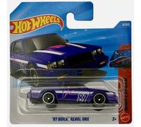 Hot Wheels - '87 Buick' Regal GNX - JJM00 - TH - Treasure Hunt - Night Speed 1/10 - Purple - Licensed American Muscle Car in 1:64 Scale - Mattel 2026 (9/250) - 1:64 - Licensed Model