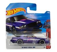 Hot Wheels - '87 Buick' Regal GNX - JJM00 - TH - Treasure Hunt - Night Speed 1/10 - Purple - Licensed American Muscle Car in 1:64 Scale - Mattel 2026 (9/250) - 1:64 - Licensed Model