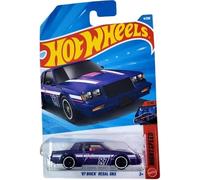 Hot Wheels '87 Buick Regal GNX Treasure Hunt! [Purple] Night Speed 1/10, 9/250, 1:64 Scale Diecast Toy Vehicle