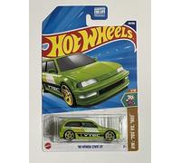 Hot Wheels '90 Honda Civic EF, Green, 70s vs 90s Collection, 1/10