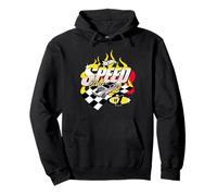 Hot Wheels 90s Vintage Bright Speed Club Pullover Hoodie