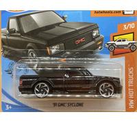 Hot Wheels ’91 GMC Syclone Black HW Hot Trucks 2020 1:64 Sealed Carded