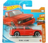 Hot Wheels '91 GMC Syclone HW Hot Trucks 3/10 Rojo Short card