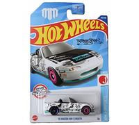 Hot Wheels '91 Mazda MX-5 Miata - J-Imports 4/10 - White