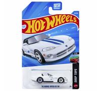 Hot Wheels '92 Dodge Viper RT/10 [White] Treasure Hunt! Drop Tops 2/5, 29/250, 1:64 Scale Diecast Toy Vehicle