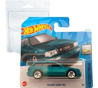 Hot Wheels '94 Audi Avant RS2 Factory Fresh 9/10 (133/250) HTD49 Green 2024 + Protector Short Card Frikimonkey