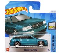 Hot Wheels - ´94 Audi Avant RS2 - Factory Fresh 9/10 - HTD49 - Short Card - Metalflake Teal - Mattel 2024 - 1:64