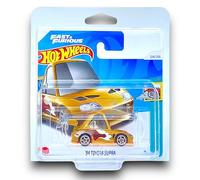 Hot Wheels '94 Toyota Supra (Metallic Dark Gold) 4/5 Tooned - 2024-224/250 (Short Card) - includes a KLAS Car Keeper Protector Case - HTF27