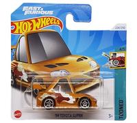 Hot Wheels - '94 Toyota Supra - Tooned 4/5 - HTF27 - Short Card - Fast & Furious - Orange - Mattel 2024 - 1:64