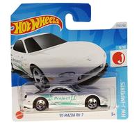 Hot Wheels - ´95 Mazda RX-7 - HW J-Imports 9/10 - HTC46 - Short Card - Project M - White - Mattel 2024 - 1:64