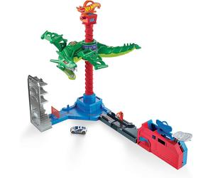 Hot Wheels Air Attack Dragon Play Set inc Vehicle New Kids Childrens Toy