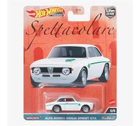 Hot Wheels Alfa Romeo Giulai Sprint GTA, Car Culture Spettacolare 5/5 [White]