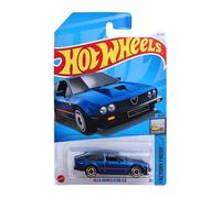 Hot Wheels - Alfa Romeo GTV6 3.0 - Factory Fresh 8/10 - HTF13 - Short Card - Blue Metallic - Mattel 2024 - 1:64