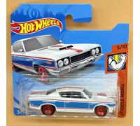 Hot Wheels AMC Rebel Machine 219/250 Muscle Mania 2021 White Short Card Sealed