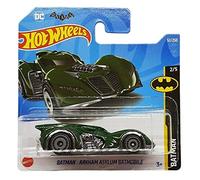 Hot Wheels - Arkham Asylum Batmobile - Batman 2/5 - HCV63 - Short Card - DC - Mattel 2022