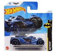 Hot Wheels - Arkham Knight Batmobile - Batman 4/5 - HTD85 - Short Card - DC - Dark Blue Metallic - Mattel 2024 - 1:64