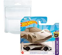 Hot Wheels Aston Martin Valhalla Concept James Bond 007: No Time No Die HW Screen Time 6/10 (103/250) 2022 Short Card + Blister & Card Protector Pack Friki Monkey