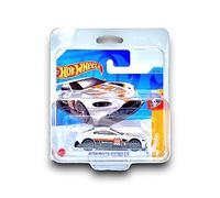 Hot Wheels Aston Martin Vantage GTE (White & Orange (GULF)) 2/5 HW Turbo - 2023-98/250 (Short Card) - COMES IN A KLAS CAR KEEPER PROTECTIVE COLLECTORS CASE - HKK84