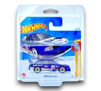 Hot Wheels Audi 90 Quattro (Blue & White) 4/5 HW Turbo - 2024-144/250 (Short Card) - COMES IN A GENUINE KLAS CAR KEEPER PROTECTOR CASE - HTC64