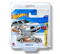 Hot Wheels Audi 90 Quattro (Silver, White, Black & Orange) 2/10 Peak Pursit - 2025-199/250 (Short Card) - includes a KLAS Car Keeper Protector Case - JBB20