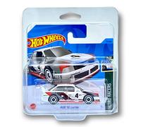Hot Wheels Audi '90 Quattro (White, Black and Red) 6/10 Retro Racers 2023-77/250 (Short Card) *** COMES IN A KLAS CAR KEEPER PROTECTIVE COLLECTORS CASE *** HKG35
