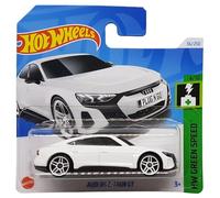 Hot Wheels - Audi RS E-Tron GT - HW Green Speed 4/10 - HTB81 - Short Card - White - Mattel 2024