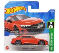 Hot Wheels - Audi RS E-Tron GT - HW Green Speed 5/5 - HCX39 - Short Card - Electric Vehicles - Red - Mattel 2022