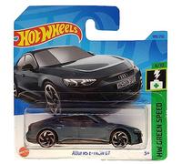 Hot Wheels - Audi RS E-Tron GT - HW Green Speed 6/10 - HKH58 - Short Card - Grey - Mattel 2023