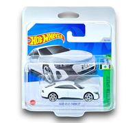Hot Wheels Audi RS E-Tron GT (White) 4/10 HW Green Speed - 2024-36/250 (Short Card) - COMES IN A KLAS CAR KEEPER SHORT CARD PROTECTOR CASE - HTB81