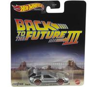 Hot Wheels Back to the Future Delorean 1955 Train Track 1:64 Real Riders HCP22