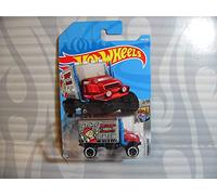 HOT Wheels Baja Hauler ( Truck) RED and Gray 50th HOT Wheels 354/365 (Pepop & Son Plumbing CO.)