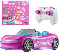 Hot Wheels Barbie Radio Control Convertible Car