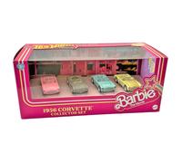 Hot Wheels Barbie The Movie Corvette 4-Pack
