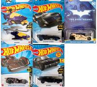 Hot Wheels Batman 1:64 Scale Bundle Set Version 3