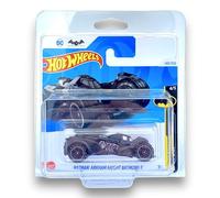 Hot Wheels Batman: Arkham Knight Batmobile (Black & Yellow) 4/5 Batman - 2024-149/250 (Short Card) - COMES IN A GENUINE KLAS CAR KEEPER PROTECTOR CASE - HTB22