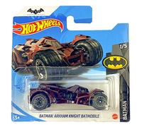 Hot-Wheels Batman Arkham Knight Batmobile (Dark Red) 1/5 Batman 2021 - 8/250 (Short Card) GRX86